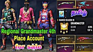 Region 4th Place Grandmaster Account | 2nd Elite | 32 RP Card | Free Fire Account For Sale - தமிழ்