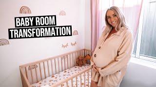 BABY GIRL NURSERY TOUR | Baby Room Transformation