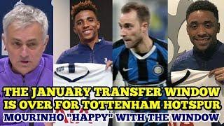 THE JANUARY TRANSFER WINDOW IS OVER FOR TOTTENHAM! Bergwijn, Fernandes and Lo Celso BUT No Striker!