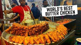 WORLD'S BEST butter chicken- you ain't seen anything like this DELHI, India | Delhi street food tour