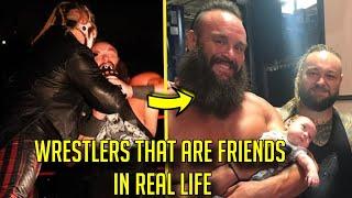 10 Wrestlers That Are In-Ring RIVALS But FRIENDS IN REAL LIFE! | Wrestling Hub