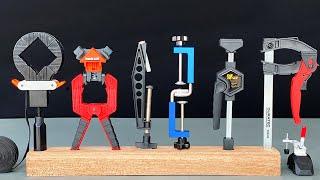 10 Amazing & Useful WoodWorking Clamp !!!