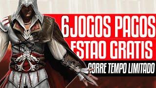 CORRAM! 06 Jogos PAGOS que estão GRÁTIS Por Tempo LIMITADO