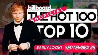 Early Look! Billboard Hot 100 Next Week’s Top 10 WITHOUT Drake