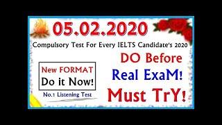 IELTS LISTENING PRACTICE TEST 2020 WITH ANSWERS | 05.02.2020