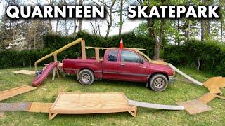 Isolation Skatepark I Built out of a Truck!