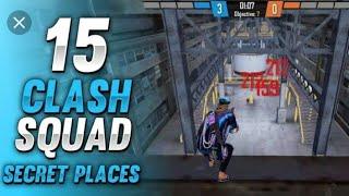 top 10 places in clash squad secret place I hope to enjoy this video