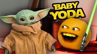 Annoying Orange - Baby Yoda Visits the Kitchen!