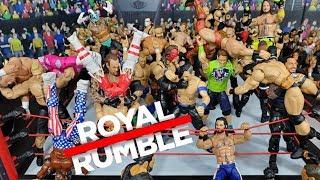 WWE ROYAL RUMBLE ACTION FIGURE MATCH 2020