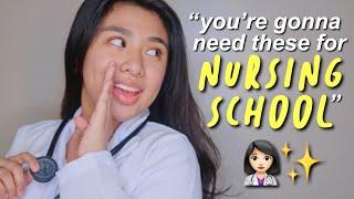 My Top 10 Essentials For Nursing School (1st-2nd Year) | Hey It's Ely!