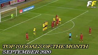 TOP 10 GOAL OF THE MONTH - SEPTEMBER 2020