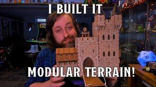 I Built It Modular Terrain/Buildings! | Nerd Immersion