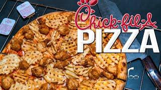 EASY QUARANTINE (LOCKDOWN) RECIPE! CHICK-FIL-A PIZZA | SAM THE COOKING GUY 4K