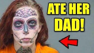 Top 10 CREEPIEST PEOPLE! (Ate Her Dad, Stalker Caught, Scary Mom)