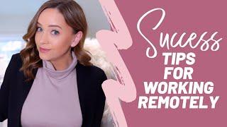WORK FROM HOME: 10 Tips to ACTUALLY Get Something Done | Amy Landino