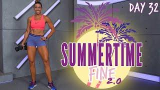 60 Minute Full Body Circuit Workout | Summertime Fine 2.0 - Day 32