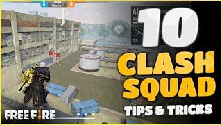 TOP 10 CLASH SQUAD SECRET PLACE FREE FIRE || Part-1 || Tips and Tricks Garena free fire