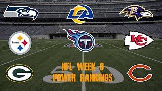 Top 10 NFL Power Rankings Week 6