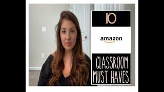 AMAZON CLASSROOM MUST HAVES| Top 10 Things Teachers Need in their Classroom