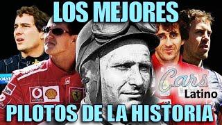 LOS 10 MEJORES PILOTOS DE LA HISTORIA *CarsLatino*