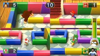 Mario Party 10 Series Map Mario vs Toad vs Donkey Kong vs Yoshi ( Airship Central )