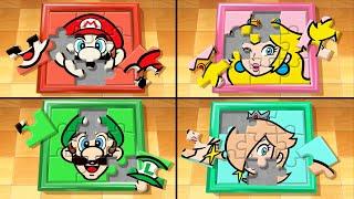 Mario Party The Top 100 MiniGames - Mario Vs Luigi Vs Peach Vs Daisy (Very Hard Cpu)