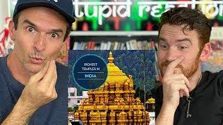 Top 10 Richest Temples in India American REACTION!