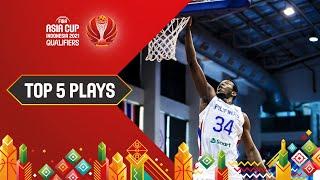 Nike Top 5 Plays ft. Philippines, Japan and more | FIBA Asia Cup 2021 Qualifiers