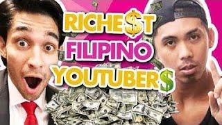 Top 10 Philippines youtubers that highest paid ( mag kano sweldo every month?)