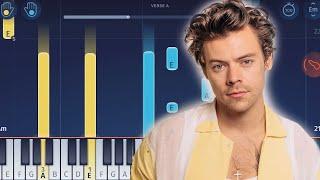 Harry Styles - Adore You - Piano Tutorial