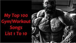 Solitary View| Gym/ Workout/ Pump Up/ English Songs - My Top 100 - List 1 To 10