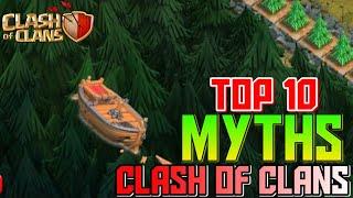 Top 10 Mythbusters In Clash Of Clans || Coc Myths #3