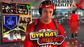 NEVER GO TO THE GYM / Unlock Gym Rat Badge In 1 Week or Less - NBA 2K21 Winning The Title