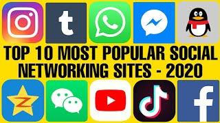 Top 10 Most Popular Social Networking Sites | Top 10 Social Media Sites - 2020