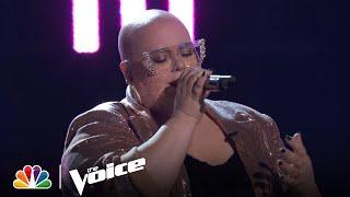 Holly Forbes Performs Kelly Clarkson's "Because of You" | NBC's The Voice Top 10 2021