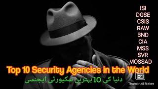 World top 10 secret Security Agencies and there head