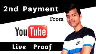 youtube second payment proof | youtube second payment proof 2020