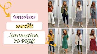 Teacher Outfit Ideas: 10 Easy Formulas to Follow