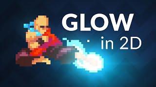 How to make 2D GLOW in Unity!