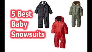 Best Baby Snowsuits Buy in 2020