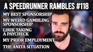 My Best Sponsorship, Baby Yoda, Sweet Anita, Lirik, IntoTheAM,- Speedrunning Rambles 118