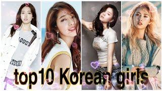 Top10 Korean girl | hot, beautiful, sexy & cute | actress, model, singer