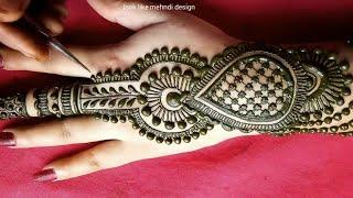 Simple beautiful mehndi design | mehndi designs