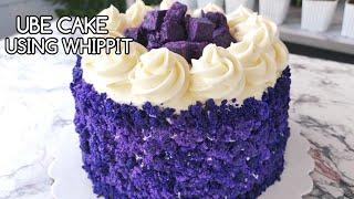 UBE CHIFFON CAKE USING WHIPPIT (PURPLE YAM CAKE) KUSINA NI INDAY | VLOG #127