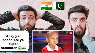 Pakistani Reacting on Super Brain Amazingly Awsome Memorizing Power of 5 year Old indian Kid