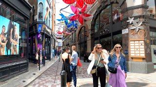 London Walking Tour | London West End Summer Walk | Top 10 things to do in London West End | 4K