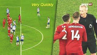 Best QUICK Free Kick Goals in Football