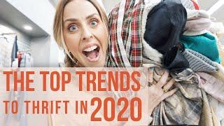 TOP TRENDS TO THRIFT IN 2020// COME THRIFTING WITH ME