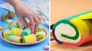 Top 10 Awesome Rainbow Cake Ideas For Your Family | So Yummy Colorful Cake Recipes | Beyond Tasty