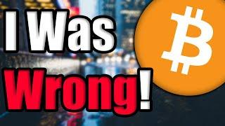 WARNING: Bitcoin & Ethereum Holders Do Not Be Fooled Like I Was! I Deleted My Last Video: HERE'S WHY